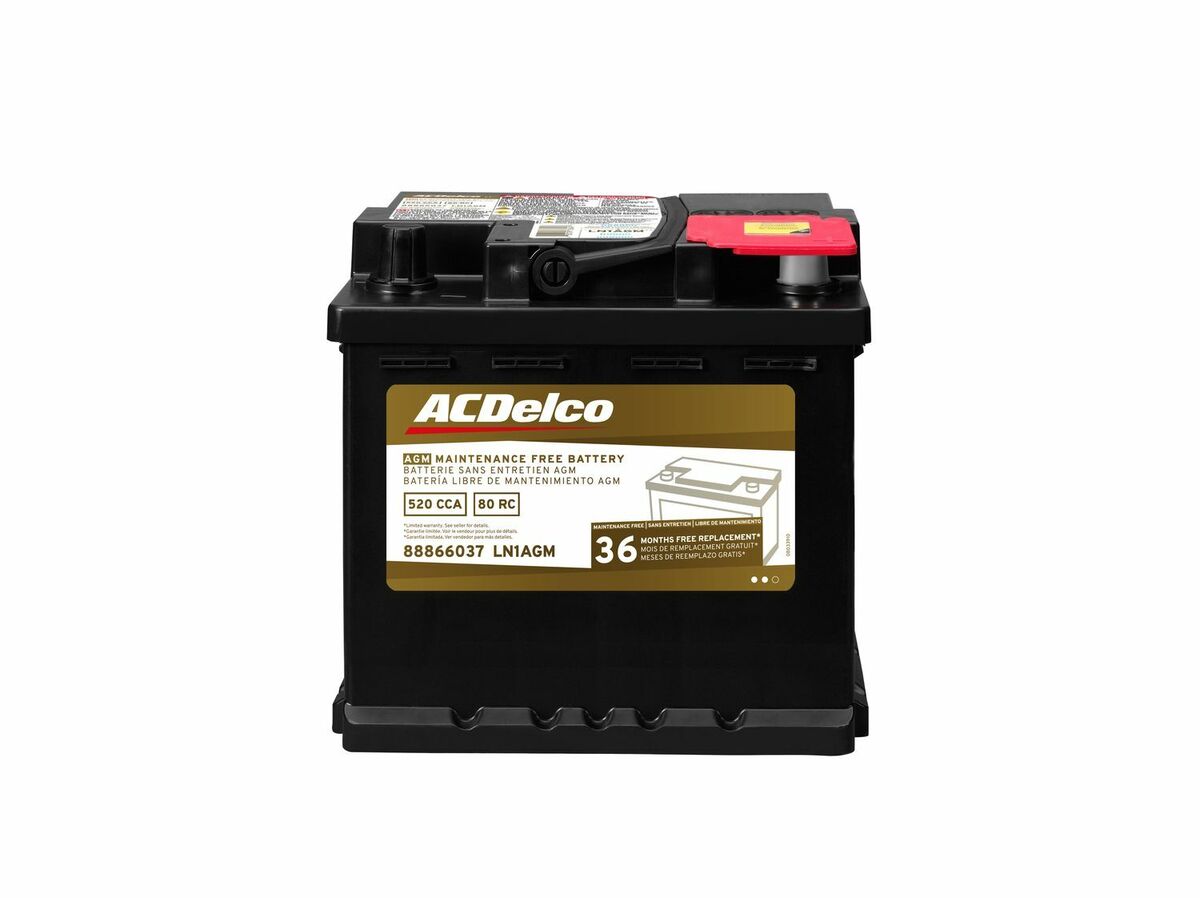 ACDelco LN1AGM Vehicle Battery For 14-22 Chevrolet Bolt EV Spark