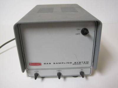 BECKMAN GAS SAMPLING SYSTEM MODEL Y102 107CE050-429 LAB LABORATORY USED RARE