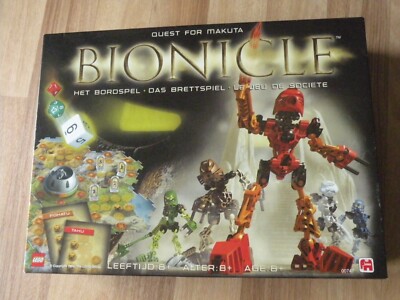 Lego Bionicle - Das Brettspiel Spiel vollständig komplett quest for makuta