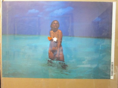 Danielle La bella Francis Giacobetti 1970 hot girl large poster vint nv#G2725