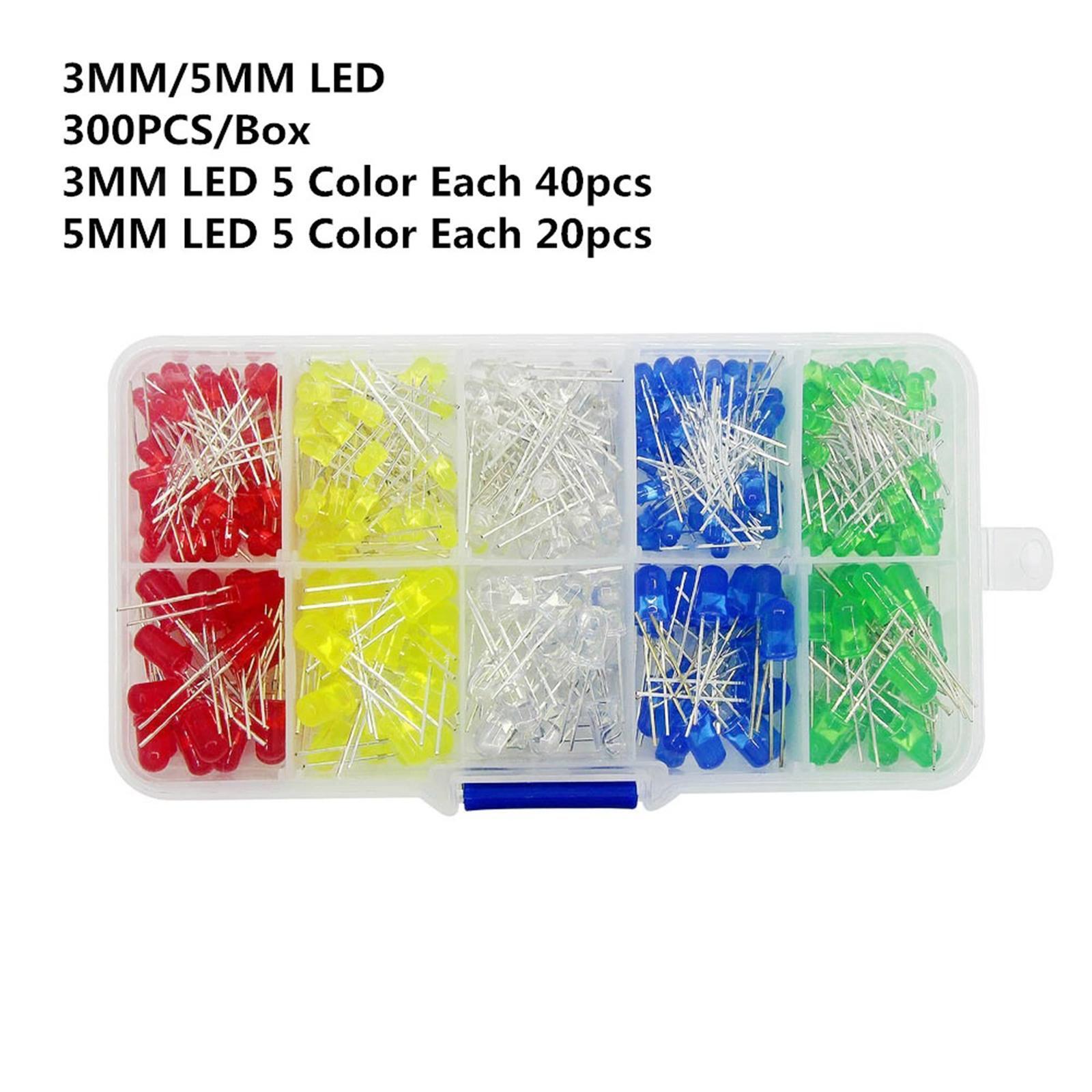 Kit de vannes à deux électrons LED 300x, Diodes électroluminescentes | eBay