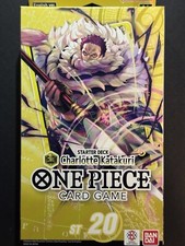 ONE PIECE TCG: Charlotte Katakuri (Yellow) STARTER DECK (ST-20) New Sealed