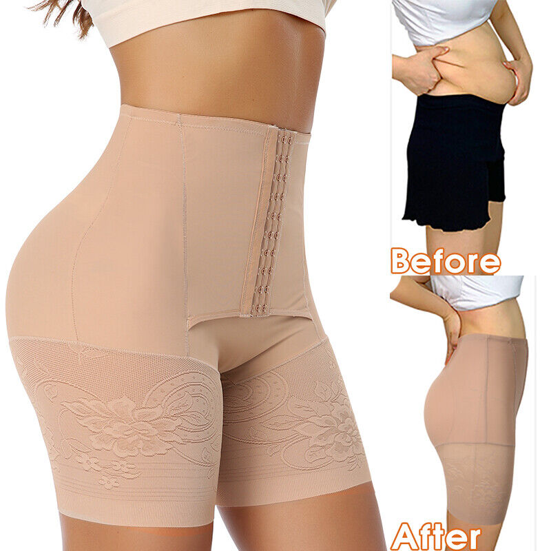 Women Tummy Control Panties Butt Lifter High Waisted Body Shaper Shorts  Slimming