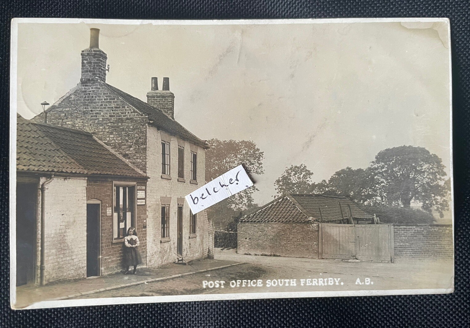 1915 South Ferriby Post Office Shop Front Lincolnshire RP Postcard eBay