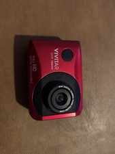 VIVITAR Full HD 1080p Action Cam DVR786HD 60FPS 12 Megapixel Waterproof Case Red