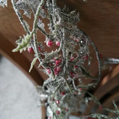 5Fach Stechpalme Beeren 1.25 Trdekoration Gelnder Girlande Weihnachtsdeko  Ilex | eBay.de