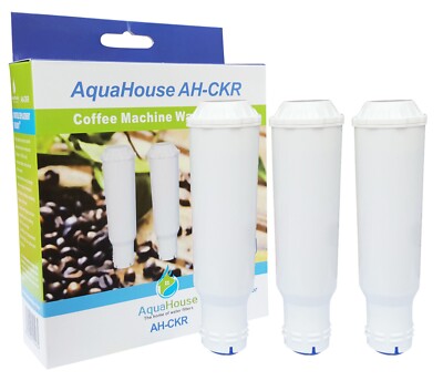 3x Kompatibler Wasserfilter für Krups F088 Aqua Filtersystem Kaffeemaschine