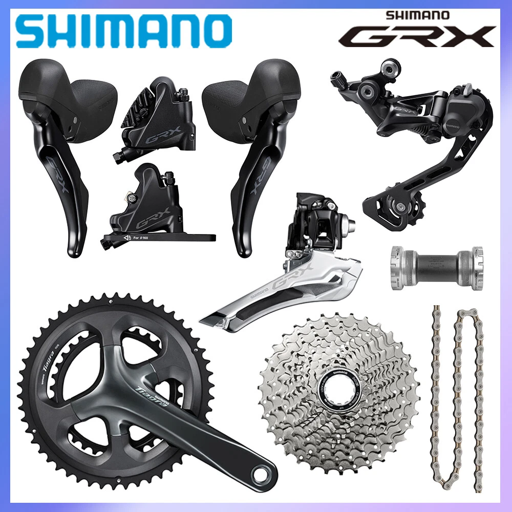 Shimano GRX RX400 Tiagra 4700 10 Speed Groupset Disc Brake Set Road Bike Bicycle