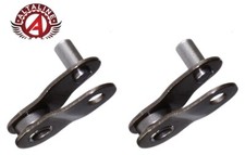 2 BLACK BICYCLE KMC CHAIN HALF LINK MASTER 1/2"X3/32" BMX BICYCLE Fixie Cruiser.