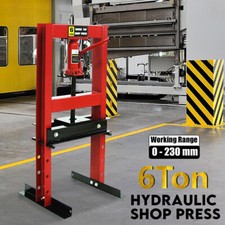 6Ton Heavy Floor Hydraulic Bench Press Workshop Garage Standing Press Machine UK