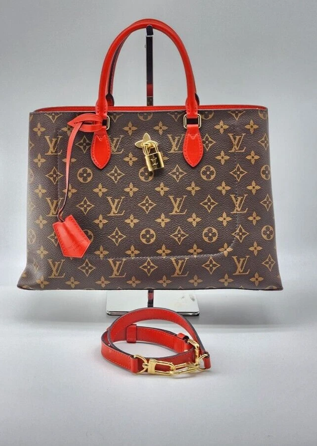 Louis Vuitton Flower Tote MM In Monogram Canvas Shoulder Bag/Tote