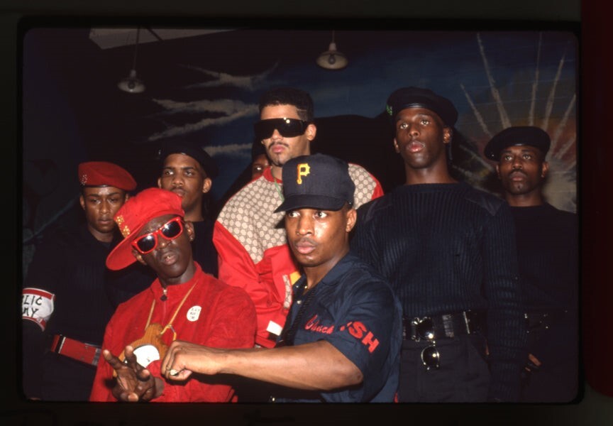 Public Enemy Chuck D Flavor Flav Hip Hop 1988 Concert Original