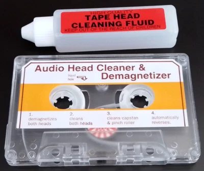 RETRO AUDIO PARTS Limpiador y desmagnetizador de cabezal de cinta para Waltham Cassette Cinta Grabadora Reproductor Deck