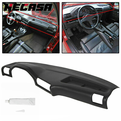 #ad Dashboard Molded Dash Cap Cover Black For 1984 1991 BMW 3 Series E30 318i 325i $66.99