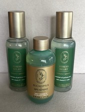 Lot of 3 Bath  Body Works Aromatherapy Stress Relief Eucalyptus  Spearmint NEW