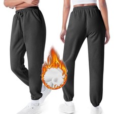 Women's Pants Soft Joggers Fitness Sweatpants Comfortable Draw String Trousers
