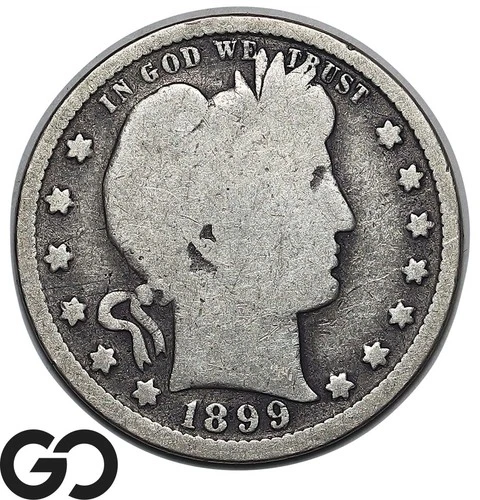 1899-S Barber Quarter