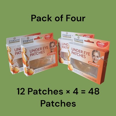 Eternite Augenklappen Vitamin C, 6 Paar (4er Pack) B97/C.IF/D.BD/7