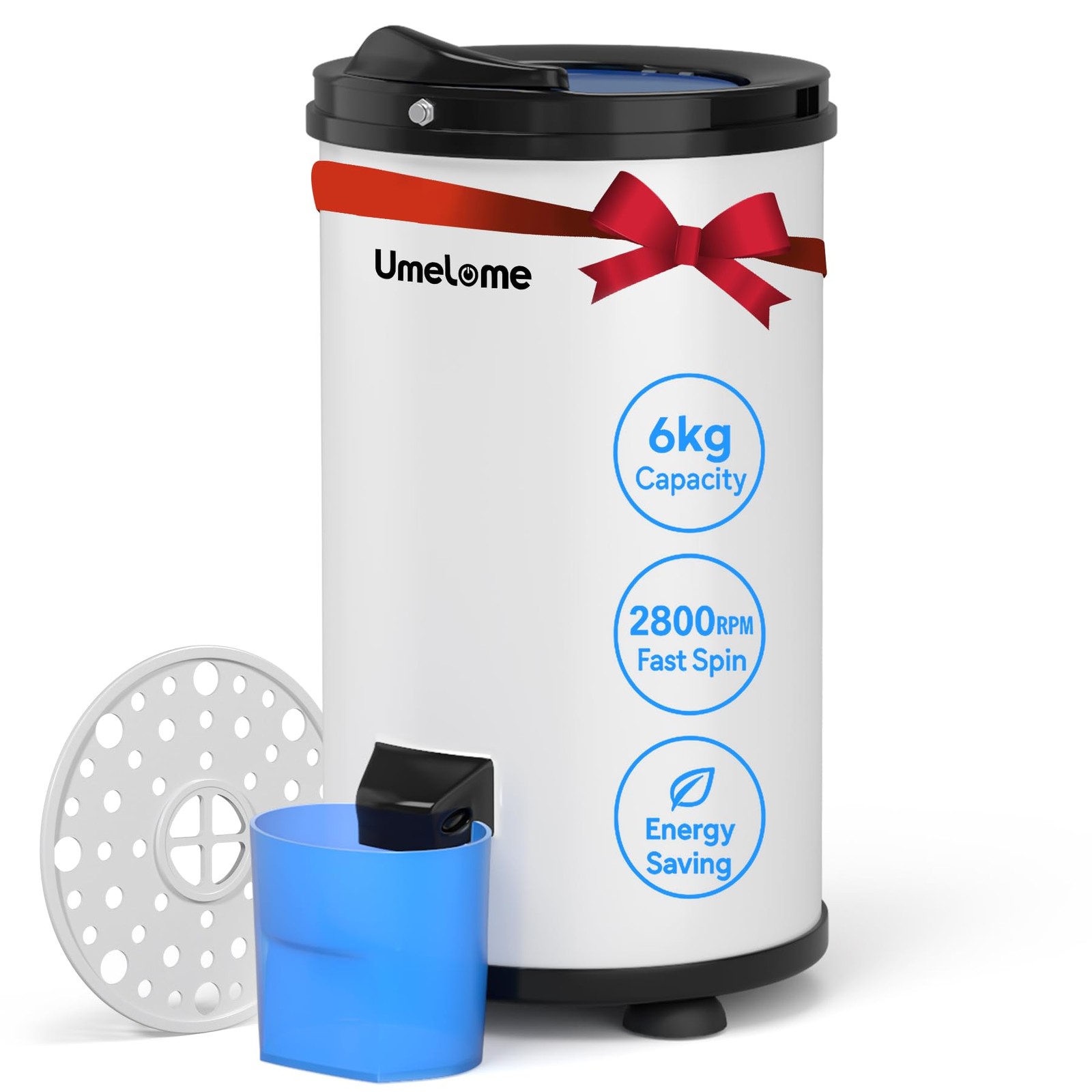 Spin dryer 6 kg essoreuse rapide pour studio camping car et familles sans balcon