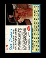 1962 Post Set-Break # 73 Dick Donovan NM-MT OR BETTER *GMCARDS*