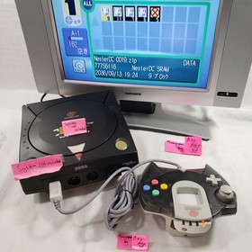 Official SEGA Dreamcast 4X Memory Card four slot Pack HKT-4100 HKT4100