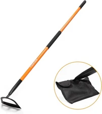 Garden Hoe Tool, 58 Inch Heavy Duty for Weeding, Long Handle... 