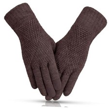 Tavaleu Womens Winter Gloves - Gloves for Women Cold Weather, Warm Touch Brown
