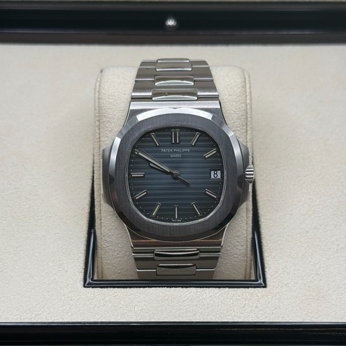 Patek Philippe Nautilus Blue Dial Stainless Steel