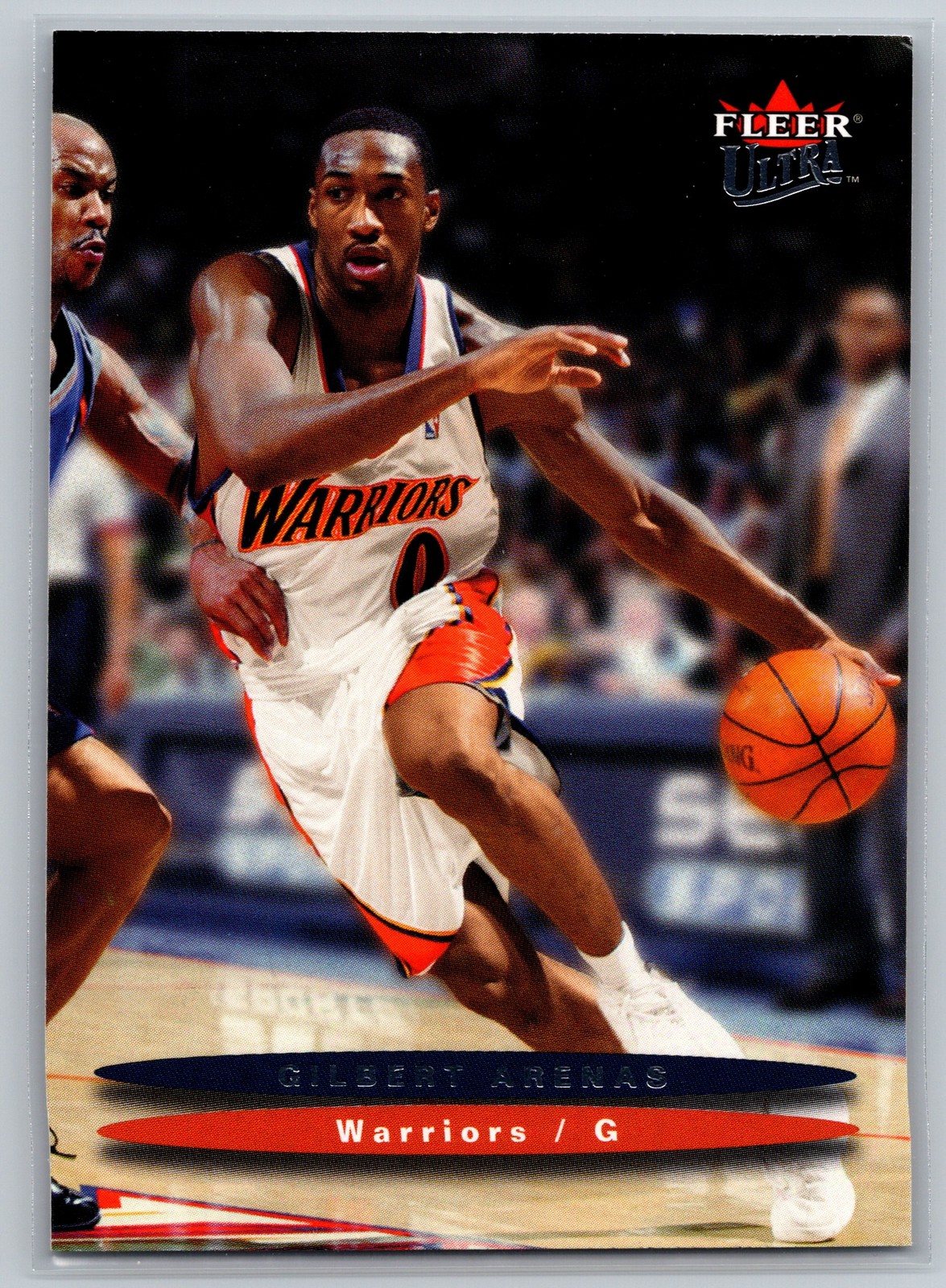 2003-04 Fleer Ultra #118 Gilbert Arenas Golden State Warriors Guard NBA Card