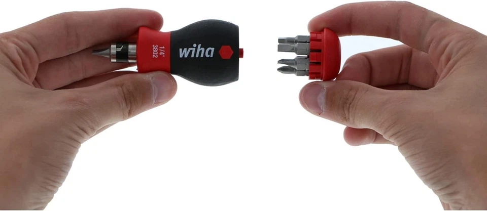 Wiha 38090 14inOne SoftFinish Stubby Multi-Bit Driver One Size, Multi - Image 3 of 4