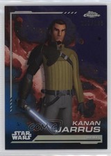 2024 Topps Chrome Star Wars Rebel Kamino Aqua Refractor 101/199 Kanan Jarrus sc8