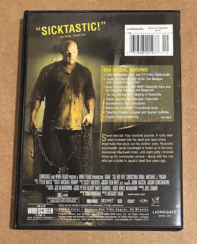Kane is - See No Evil widescreen DVD '06 - Picture 2 of 2