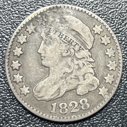1828-P Capped Bust Dime — photo from the most recent tracked eBay sale