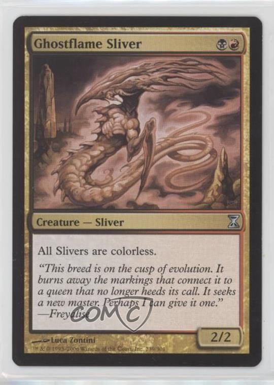 Ghostflame Sliver Magic: Time Spiral #239 2006