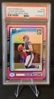 2024 Panini Donruss Optic Caleb Williams Preview-Pink Rated Rookie Card PSA 10