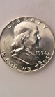 1954-D United States Uncirculated Franklin Half Dollar