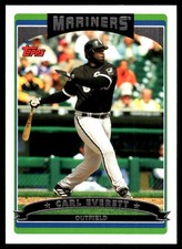 Carl Everett 2006 Topps #44 Seattle Mariners MLB READ FREE SHIPPING AutographDen