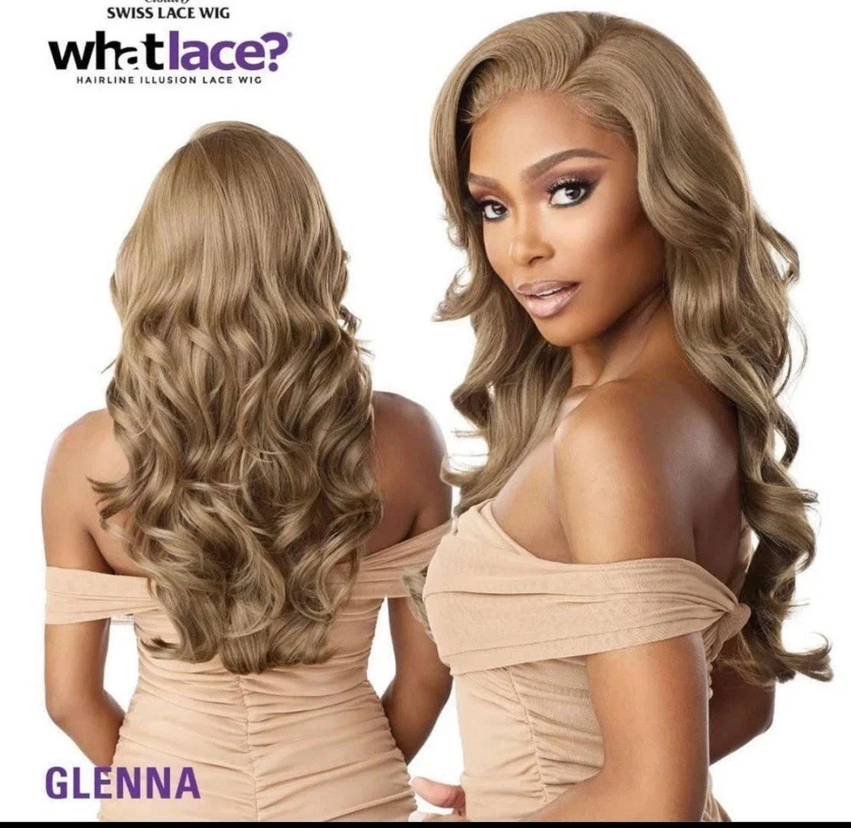 Peluca frontal de encaje GLENNA Sensationnel Cloud 9 What Lace 13x6 - Color #2 marrón oscuro Foto 3 de 4