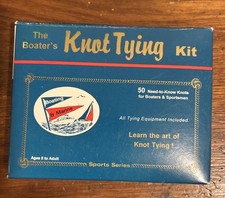 Vintage Boater s Knot Tying Kit with Original Box Intact