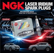 4x Genuine NGK 91215 DILKAR7C9H Laser Iridium Spark Plugs Nissan Juke 1.6 2010+