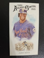Juan Soto 2025 Allen & Ginter Mini Image Variation #N222-7 Mets