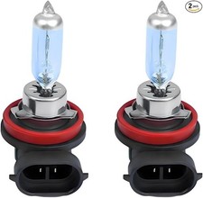 2 PCS H4 Halogen Bulbs, 12V 100W Car High Beam Lights Headlight Xenon H8, 35W