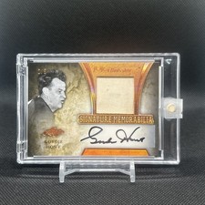 2016 LEAF ULTIMATE GORDIE HOWE  SIGNATURE MEMORABILIA 2/5! MR HOCKEY!