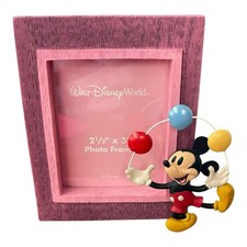 Walt Disney World Mickey Mouse 2.5  X 3  Photo Frame