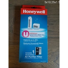 HONEYWELL HEPA U DUAL ACTION REPLACEMENT FILTER HRF201B FITS HHT290/HHT270