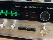 Sansui Vintage 2000A receiver - Good But Needs Work (please Read Description)