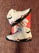 Nike Air Jordan 7 Retro Olympic White Cardinal Gold 304775-104 EU 42.5