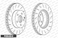 2X Bremsscheibe Ferodo DDF1693C 2 Bremsscheiben FüR Mercedes-Benz