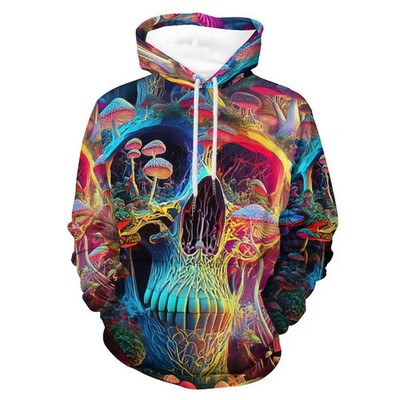 Men's All Over Print 3D Hoodie Graphic Design