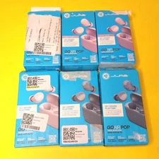 🔥STORE RETURNS🔥 LOT OF 6x JLAB GO AIR POP TRUE WIRELESS EARBUDS 32HRS PLAYTIME